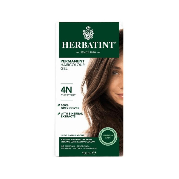 Herbatint 4n Chestnut Hair Colour 150ml