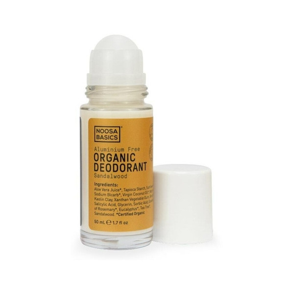 Noosa Basics Deodorant Roll On Sandalwood 50ml