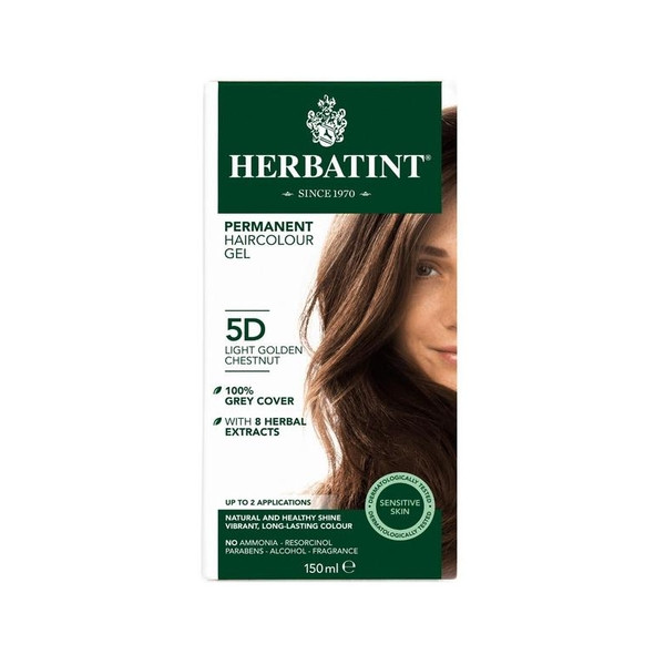 Herbatint Natural Series 5d Light Golden Chestnut