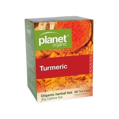 Planet Organic Turmeric 25 Tea Bags