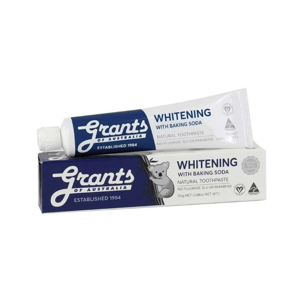 Grants Of Australia Toothpaste Whitening With Baking Soda 110g