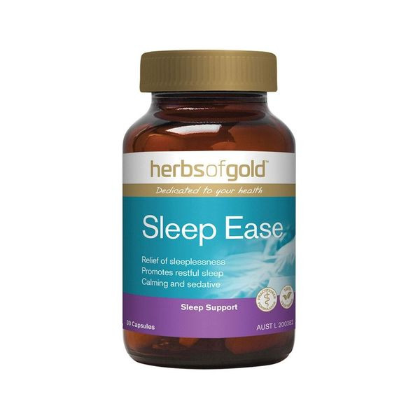 Herbs Of Gold Sleep Ease 30 Vege Capsules