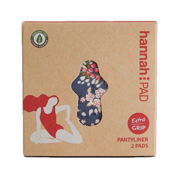 Hannah Pad Panty Liner Mixed Pattern x 2 Pack
