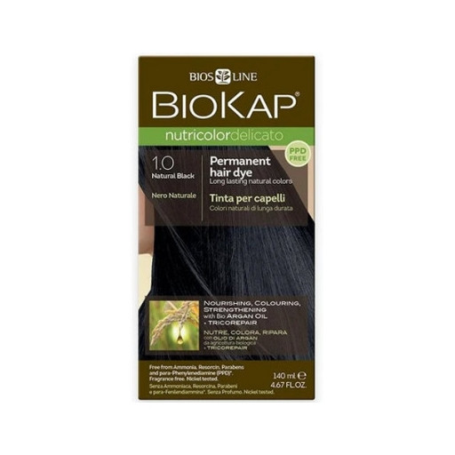 Biokap Nutricolor Delicato 1.0 Natural Black
