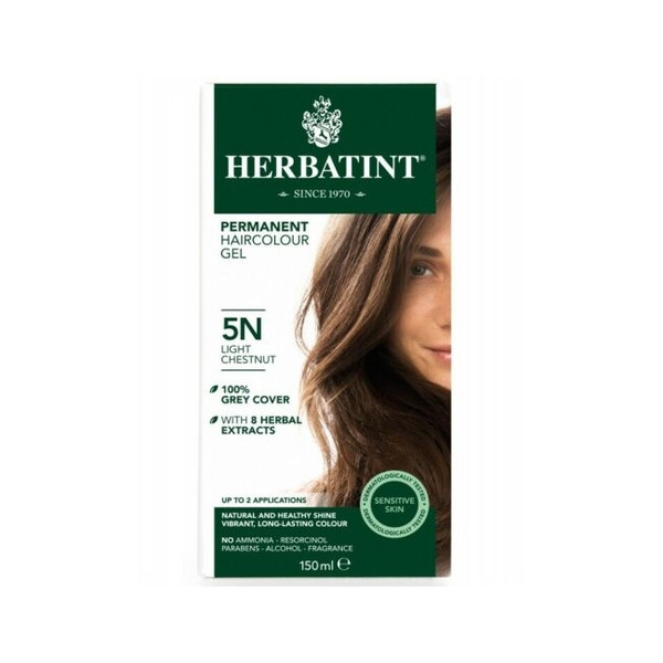 Herbatint 5n Light Chestnut Colour 150ml