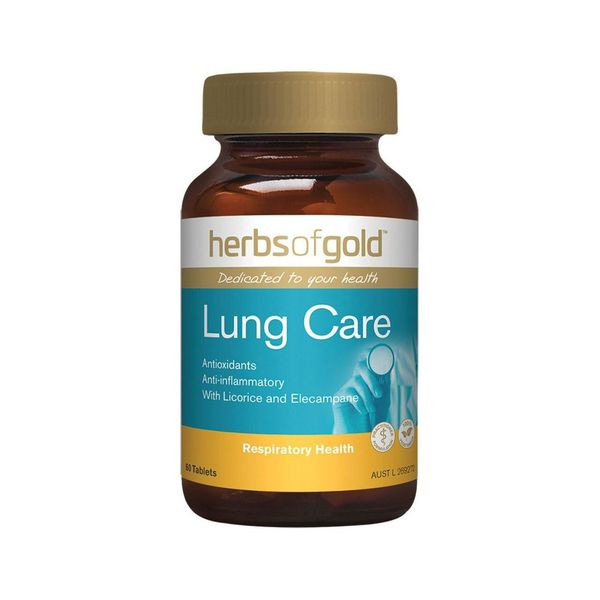 Herbs Of Gold Lung Care 60 Tablets