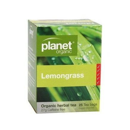 Planet Organic Lemongrass 25 Tea Bags