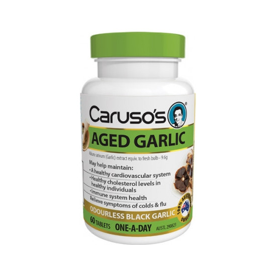 Carusos Health Aged Garlic 60 Tablets
