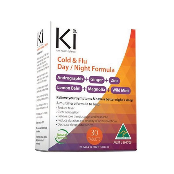 Ki Cold & Flu Day & Night Formula 30 Tablets