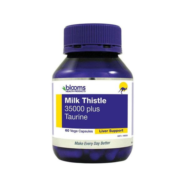 Blooms Milk Thistle 35000mg 60 Vege Capsules