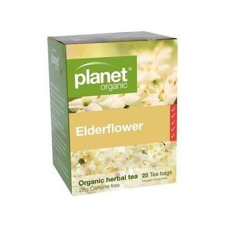 Planet Organic Elderflower 25 Tea Bags