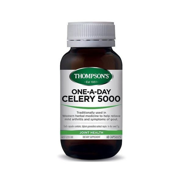 Thompsons Celery 5000mg 60 Capsules