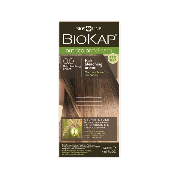 Biokap Nutricolor Delicato 0.0 Bleaching Cream 140ml