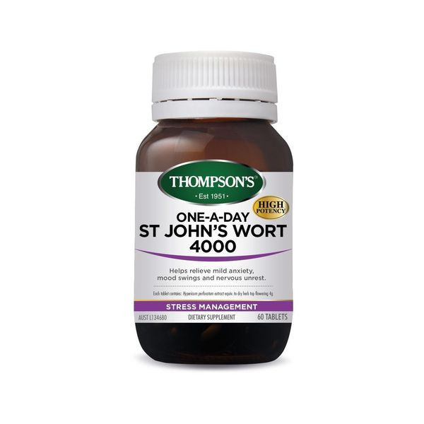 Thompsons St.johnswort 4000mg 60 Tablets