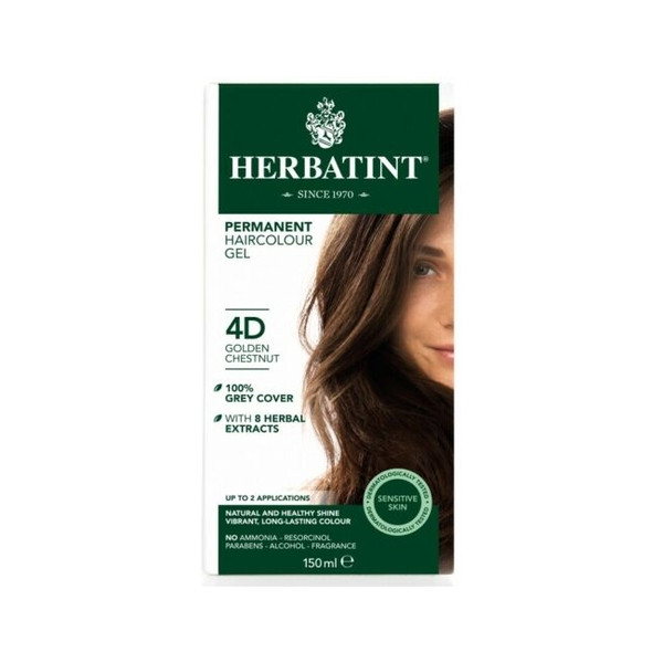 Herbatint 4d Golden Chestnut Colour 150ml