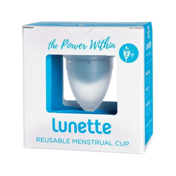 Lunette Reusable Menstrual Cup Model 2 Clear