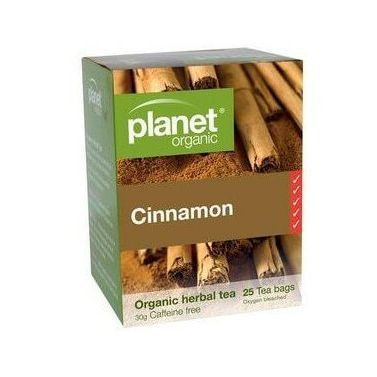 Planet Organic Cinnamon 25 Tea Bags