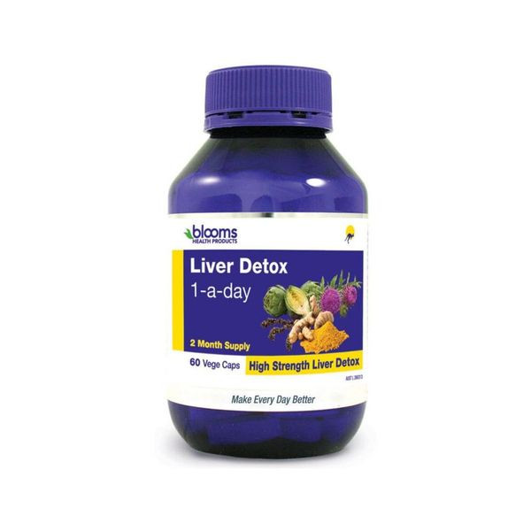 Blooms Liver Detox 1 A Day 60 Vege Capsules