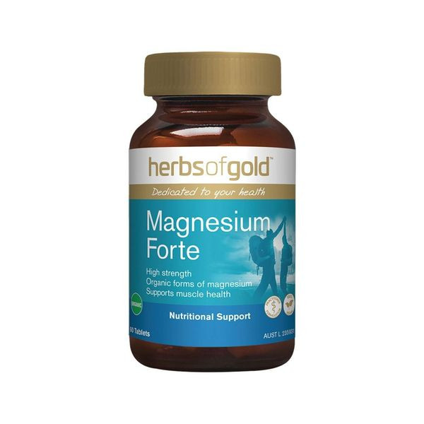 Herbs Of Gold Magnesium Forte 60 Tablets