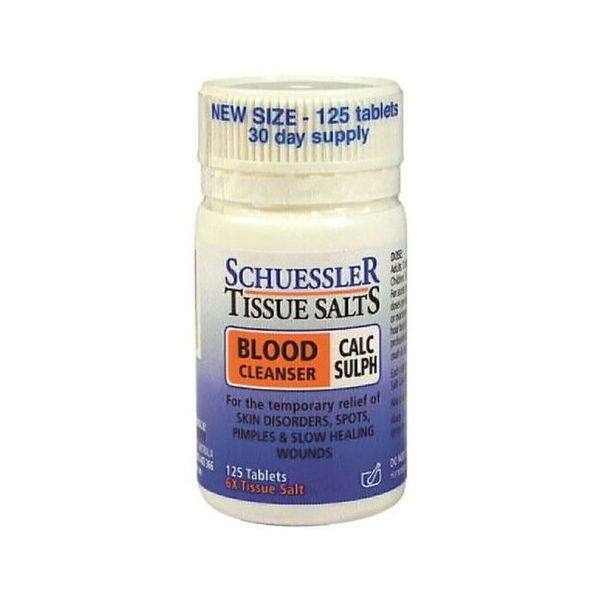 Martin & Pleasance Calc Sulph 125 Tabs