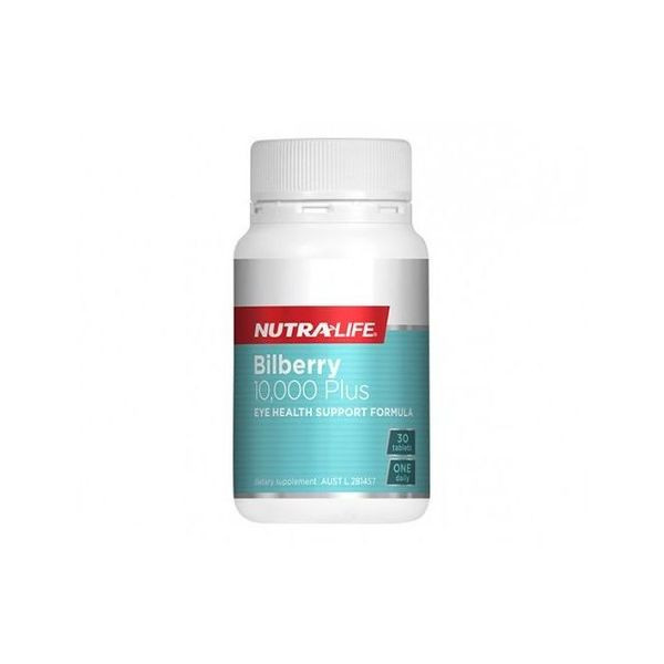 Nutralife Bilberry 10000+ 30 Tablets