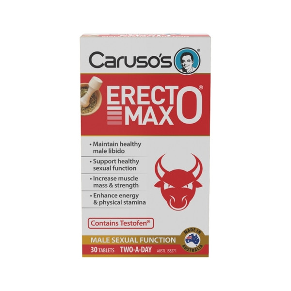 Carusos Health ErectOMax 30 Tablets