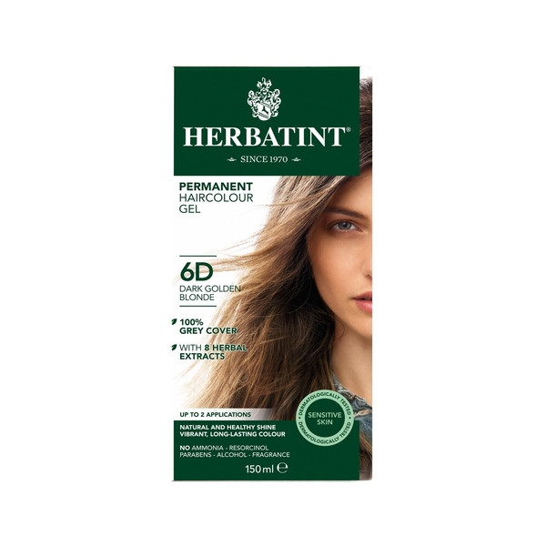 Herbatint 6d Dark Golden Blonde 150ml