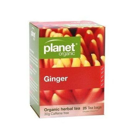 Planet Organic Ginger 25 Tea Bags