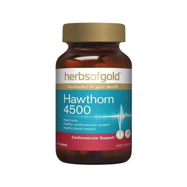 Herbs Of Gold Hawthorn 4500 60 Tablets