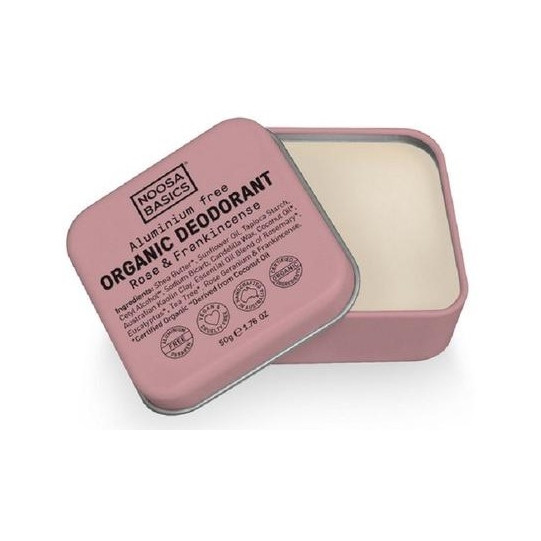 Noosa Basics Deodorant Tin Rose & Frank 50g