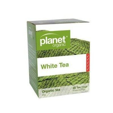 Planet Organic White Tea 25 Tea Bags
