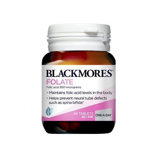 Blackmores Folate 500mcg 90 Tablets